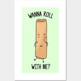 Wanna Roll With Me? - Cute Posters and Art